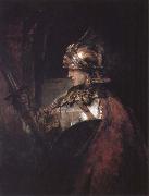 REMBRANDT Harmenszoon van Rijn, A Man in Armour